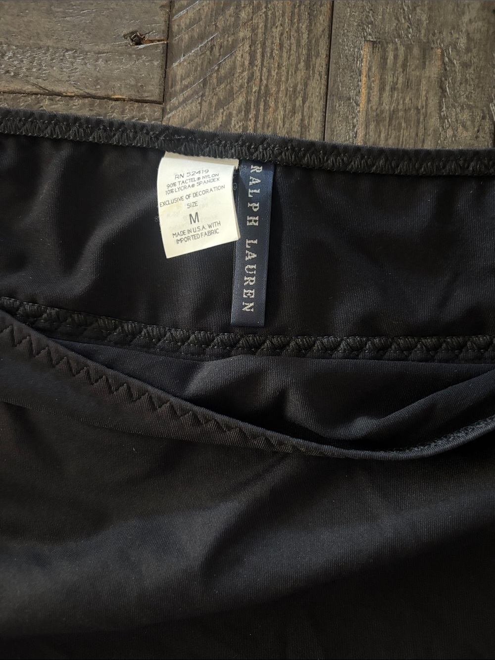 RALPH LAUREN SIZE 10 ONE PIECE SWIMSUIT & MEDIUM MATCHING SWIM SKIRT GREAT COND - Picture 7 of 7
